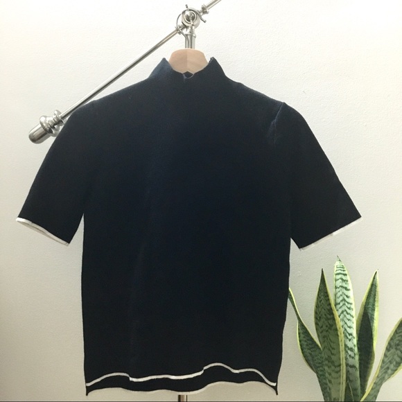 Zara Turtleneck Tee - Picture 1 of 4